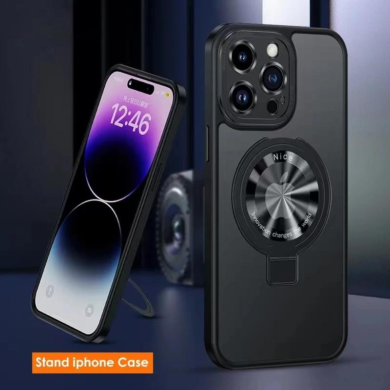 Магнитный чехол для телефона с кольцевой подставкой для iPhone 15 Pro Max Plus 14 13 12 11, матовые чехлы для мобильных телефонов с подставкой, противоударная задняя крышка For iPhone 15
Магнитный чехол для телефона с кольцевой подставкой для iPhone 15 Pro Max Plus 14 13 12 11, матовые чехлы для мобильных телефонов с подставкой, противоударная задняя крышка For iPhone 15