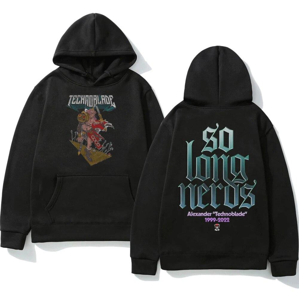 Technoblade RIP So Long Nerds Dream Team SMP MCYT Толстовка с принтом Merch унисекс Модная повседневная негабаритная кофта с капюшоном Пуловер
Technoblade RIP So Long Nerds Dream Team SMP MCYT Толстовка с принтом Merch унисекс Модная повседневная негабаритная кофта с капюшоном Пуловер