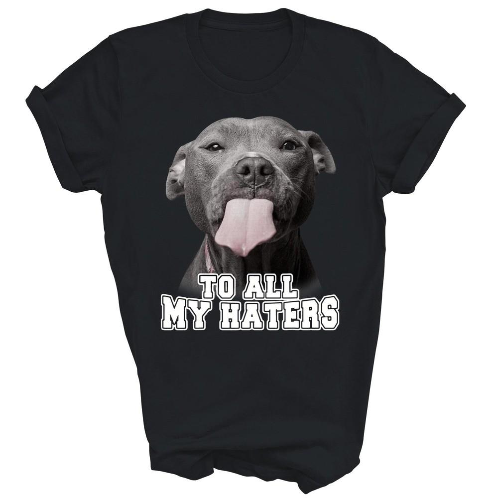 Футболка унисекс с надписью «Питбуль. Всем моим ненавистникам! Любитель собак, владелец питбуля». Подарок. 4XL
Футболка унисекс с надписью «Питбуль. Всем моим ненавистникам! Любитель собак, владелец питбуля». Подарок. 4XL