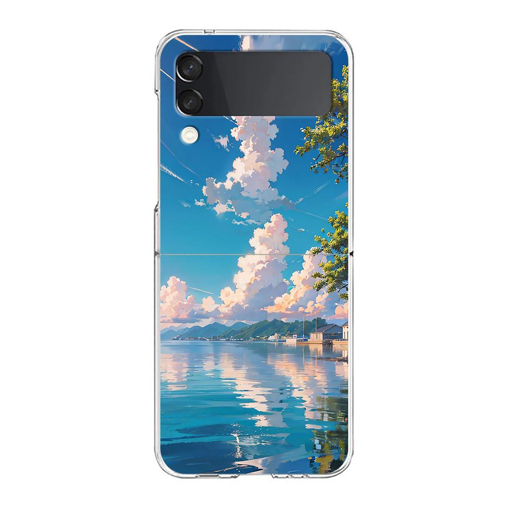 Phone Case For Samsung Galaxy Z Flip 3 4 5 fold High Hard PC Shell For Galaxy Z Flip 3 5 Clear Cover Funda de verano Sky para Galaxy Z Flip 4
Phone Case For Samsung Galaxy Z Flip 3 4 5 fold High Hard PC Shell For Galaxy Z Flip 3 5 Clear Cover Funda de verano Sky para Galaxy Z Flip 4
