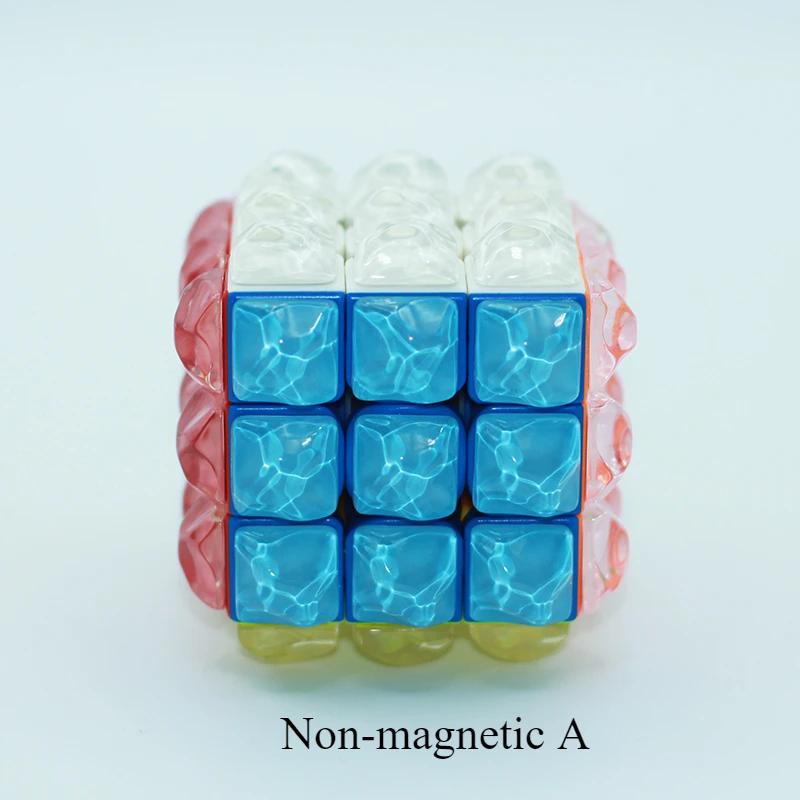 New 3x3 Wave Magic Cube Magnetic Puzzle Cube Transparent Magnetic Children s Educational Toy Non-magnetic A
New 3x3 Wave Magic Cube Magnetic Puzzle Cube Transparent Magnetic Children s Educational Toy Non-magnetic A