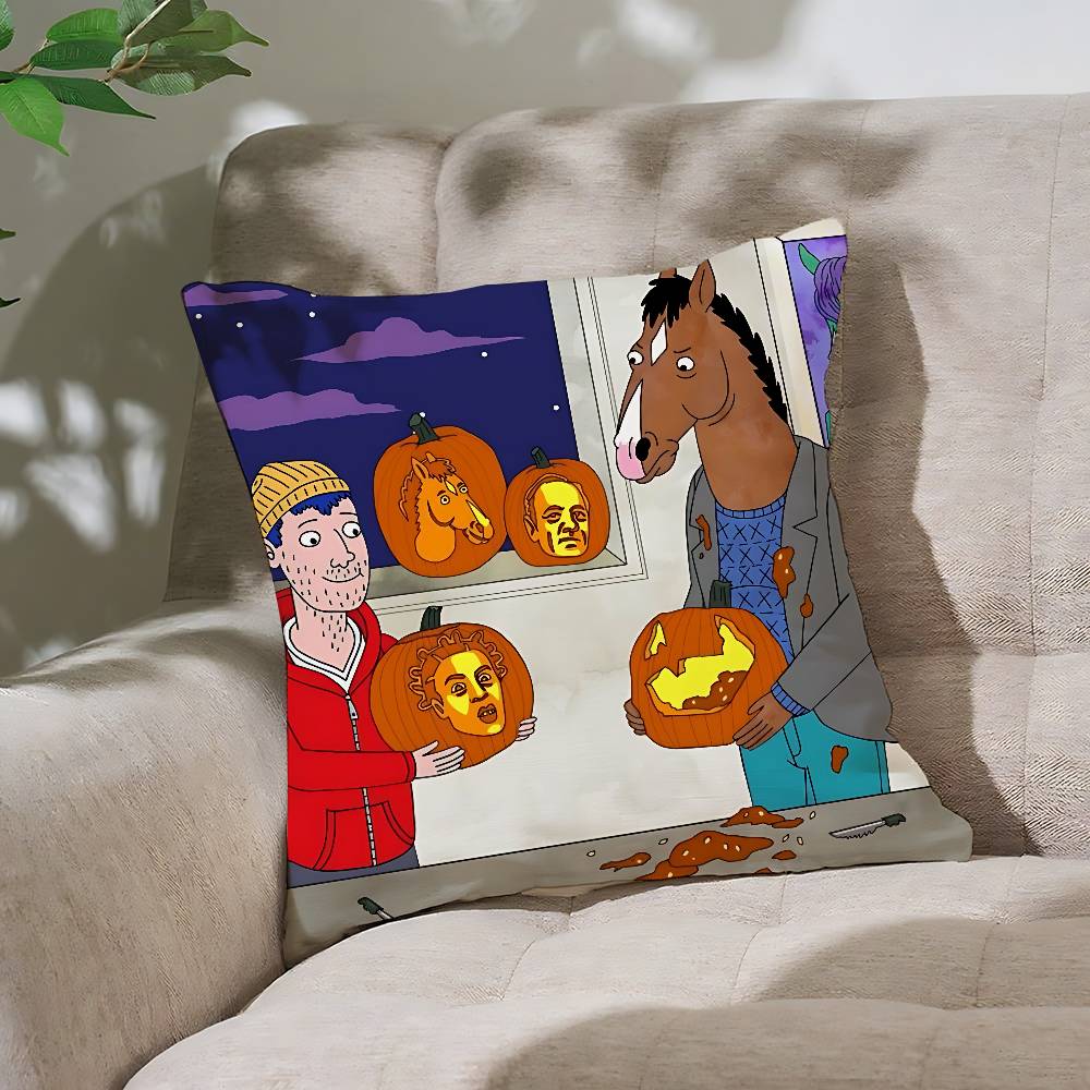 Funny Bbojack HorsemanS Customizable Square Pillowcases Stylish And Soft Perfect For Beds Cars And Sofas 40x40 cm
Funny Bbojack HorsemanS Customizable Square Pillowcases Stylish And Soft Perfect For Beds Cars And Sofas 40x40 cm