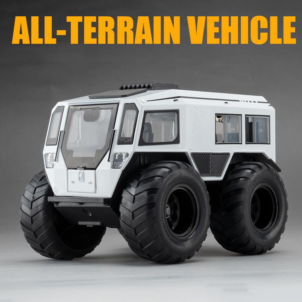 1:24 Scale Sherp All-terrain Car Model Toy Metal Diecast Sound Light Pull Back Shock Absorption Off Road Vehicle Gifts for Kids белый
1:24 Scale Sherp All-terrain Car Model Toy Metal Diecast Sound Light Pull Back Shock Absorption Off Road Vehicle Gifts for Kids белый