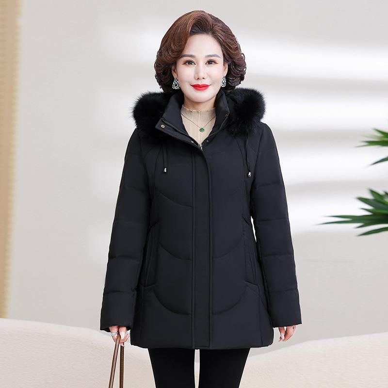 Пуховик для мам среднего и пожилого возраста, женский, зимний, новый, белый, с большим меховым воротником, пальто средней длины 6XL
Пуховик для мам среднего и пожилого возраста, женский, зимний, новый, белый, с большим меховым воротником, пальто средней длины 6XL