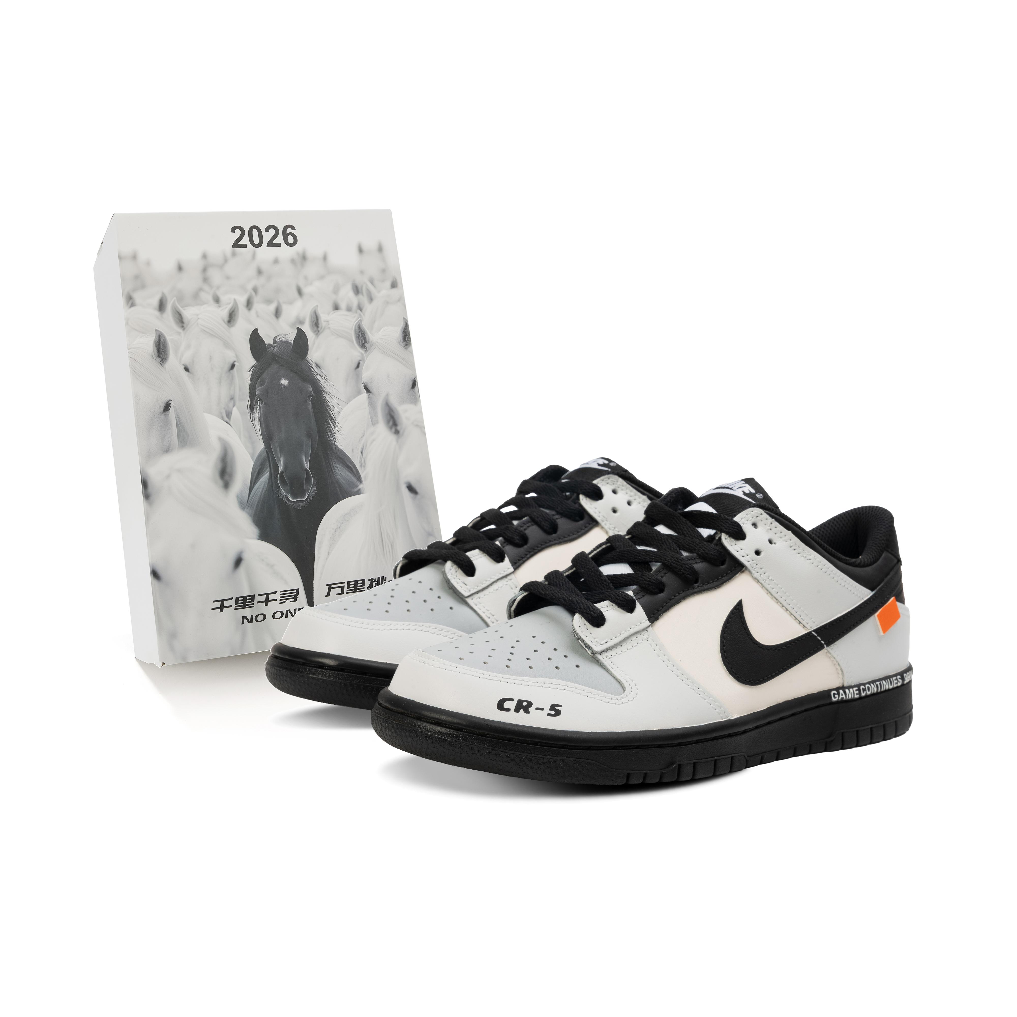 Nike Dunk Abrasion Resistant Slip Resistant Low top Skateboard Shoes Unisex Black Gray HF5441-100(Team970-99) 38
Nike Dunk Abrasion Resistant Slip Resistant Low top Skateboard Shoes Unisex Black Gray HF5441-100(Team970-99) 38