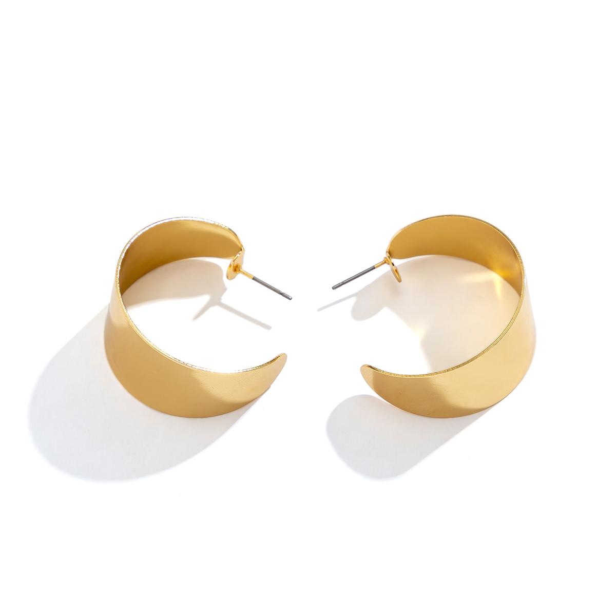Simple Round Circle Geometric C Shapled Hoop Earrings Women Goth Gold Color Thick Metal Piercing Hoops Earrings Y2K Accessories
Simple Round Circle Geometric C Shapled Hoop Earrings Women Goth Gold Color Thick Metal Piercing Hoops Earrings Y2K Accessories