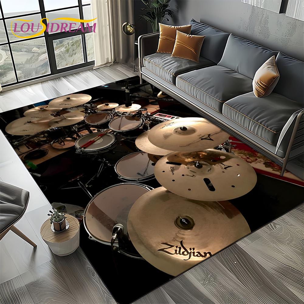 3D Cymbal DW Drum Kit Drum Set Music Instruments Carpet Rug for Living Room Bedroom Home Sofa Decoration,Kids Non-slip Floor Mat 40x60cm( 15x23in )
3D Cymbal DW Drum Kit Drum Set Music Instruments Carpet Rug for Living Room Bedroom Home Sofa Decoration,Kids Non-slip Floor Mat 40x60cm( 15x23in )