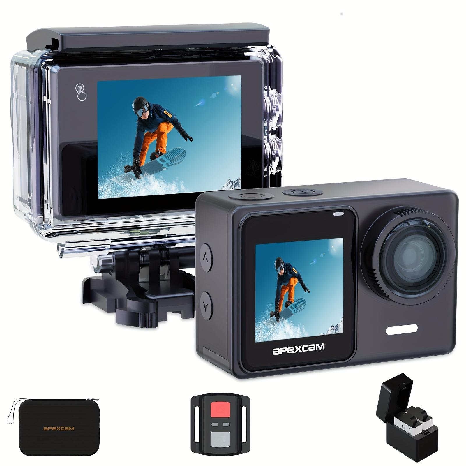 Екшн-камера X70pro Apexcam 4K 30FPS 20MP Подвійний сенсорний екран 40M Водонепроникна підводна камера Стабілізація 170° ширококутний WiFi Пульт дистанційного керування X70pro
Екшн-камера X70pro Apexcam 4K 30FPS 20MP Подвійний сенсорний екран 40M Водонепроникна підводна камера Стабілізація 170° ширококутний WiFi Пульт дистанційного керування X70pro