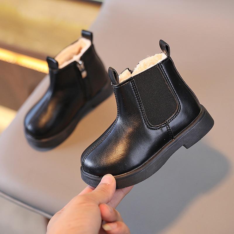 Thick-lined New Fashion Children s Fashion Boots Boys British Style Cotton Boots Girls Trendy Snow Boots Windproof Warm 31
Thick-lined New Fashion Children s Fashion Boots Boys British Style Cotton Boots Girls Trendy Snow Boots Windproof Warm 31