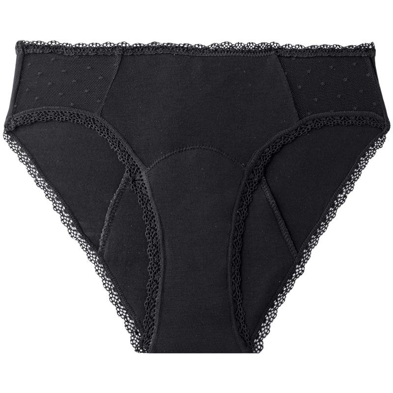 Женские весенне-осенние кружевные менструальные трусы-слипы с защитой от протекания 4XL чёрный
Женские весенне-осенние кружевные менструальные трусы-слипы с защитой от протекания 4XL чёрный