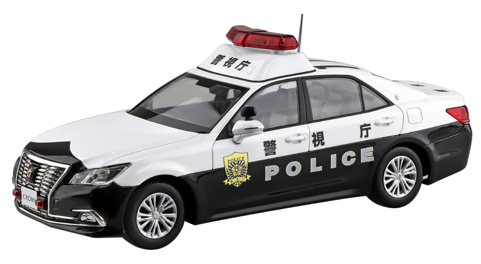 Aoshima Bunka Kyozaisha 132 Raku Plastic Snap Kit No.01-PC Toyota Crown Patrol Car Color Coded Plastic Model
Aoshima Bunka Kyozaisha 132 Raku Plastic Snap Kit No.01-PC Toyota Crown Patrol Car Color Coded Plastic Model