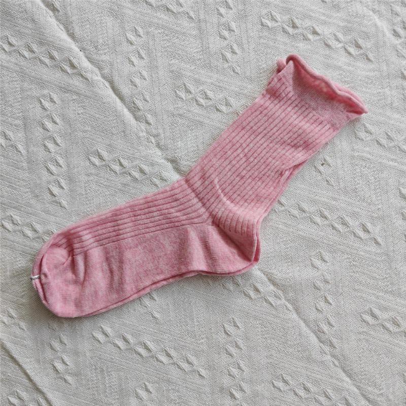 Женские весенне-летние тонкие носки-гольфы в балетном стиле 1 pair розовый
Женские весенне-летние тонкие носки-гольфы в балетном стиле 1 pair розовый