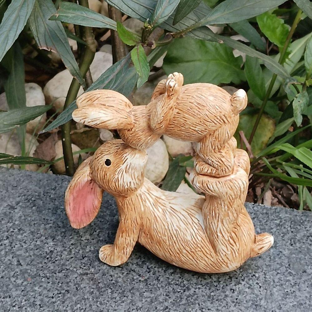 Festival Sweet Kissing Rabbit Ornament Resin Crafts Animal Statues Home Office Decor Rabbit
Festival Sweet Kissing Rabbit Ornament Resin Crafts Animal Statues Home Office Decor Rabbit