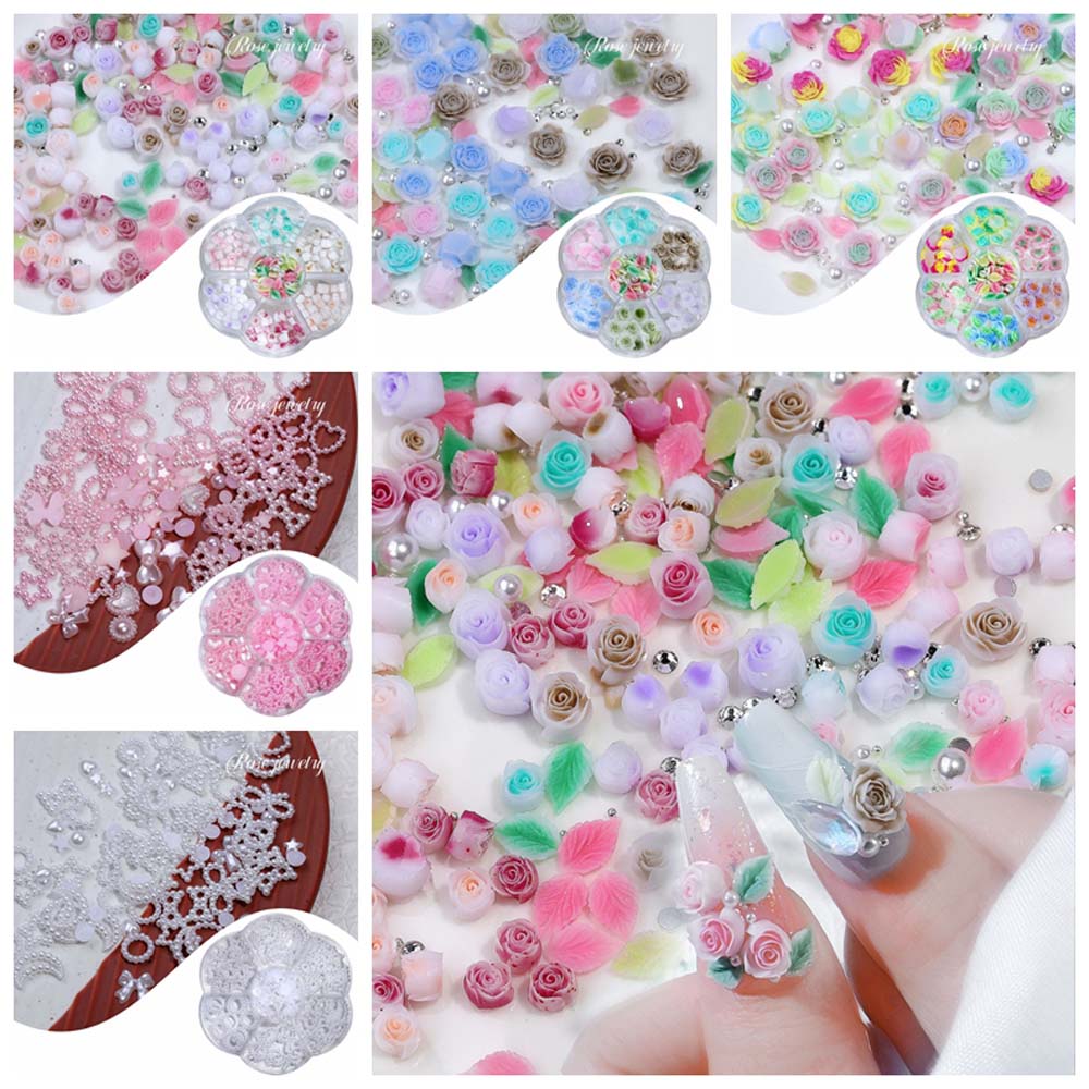 Leaves Pearl Ball Nail Beads Carving Rose Flowers Rose Nail Accessories Valentine Day Style05
Leaves Pearl Ball Nail Beads Carving Rose Flowers Rose Nail Accessories Valentine Day Style05