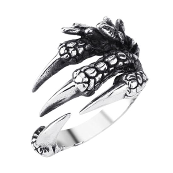 Fashion Unisex Titanium Steel Dragon Claw Open Finger Ring Jewelry Charm Gift античный серебряного
Fashion Unisex Titanium Steel Dragon Claw Open Finger Ring Jewelry Charm Gift античный серебряного