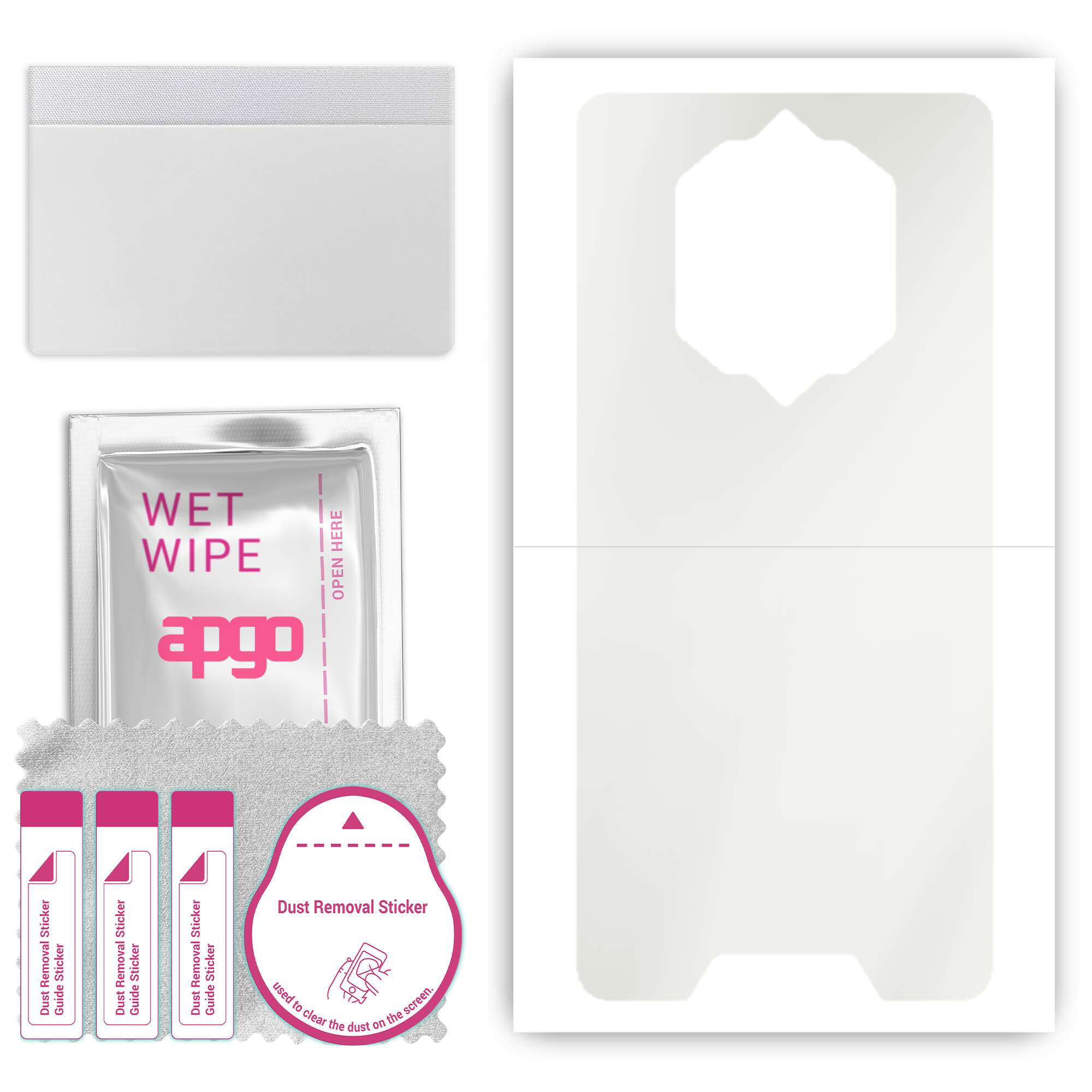 apgo MATTE Protective Skin Sticker for the back compatible with Blackview BV6600 Pro, Wrap Film, Hydrogel Film, Flexible, Soft TPU with positioning la
apgo MATTE Protective Skin Sticker for the back compatible with Blackview BV6600 Pro, Wrap Film, Hydrogel Film, Flexible, Soft TPU with positioning la
