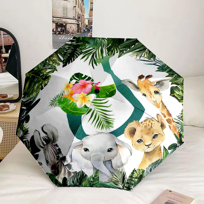 Jungle Animal Alphabet Umbrella 53-Frame for Travel, camping, Casual Lightweight Portable Umbrella, Essential for every family Holidays Gift
Jungle Animal Alphabet Umbrella 53-Frame for Travel, camping, Casual Lightweight Portable Umbrella, Essential for every family Holidays Gift