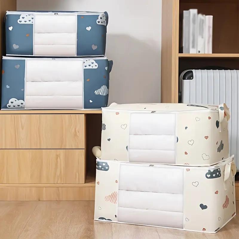 1pc Large Foldable Non-Woven Storage Bag – Fabric Dust-Proof Quilt and Clothing Organizer with Zipper and Easy Carry Handles 55 35 25cm
1pc Large Foldable Non-Woven Storage Bag – Fabric Dust-Proof Quilt and Clothing Organizer with Zipper and Easy Carry Handles 55 35 25cm