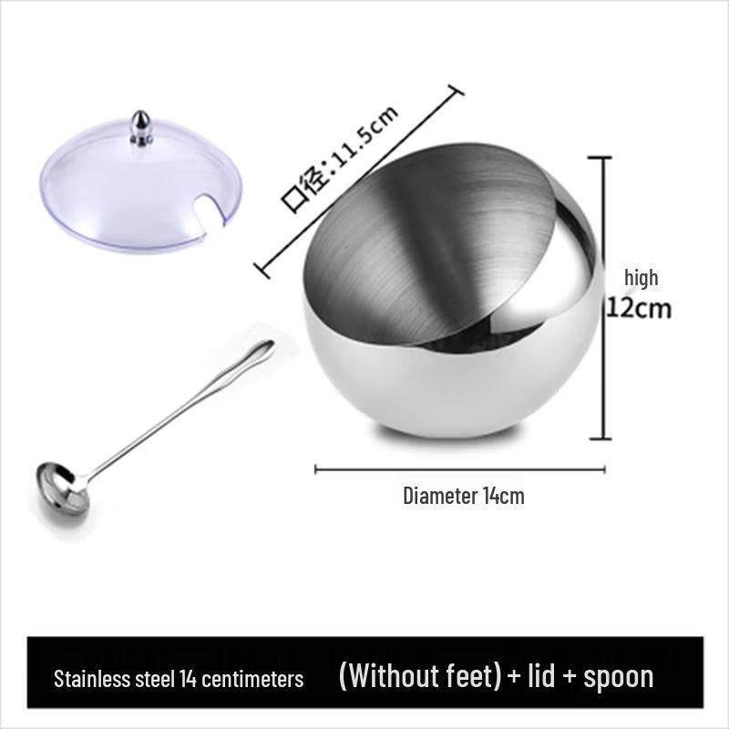 Lainuo Spherical Stainless Steel Sauce Bowl
Lainuo Spherical Stainless Steel Sauce Bowl