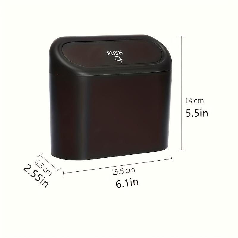Dual Compartments, Easy Open Lid, Ergonomic Design—Hands-Free Car Trash Can for Trucks, SUVs. Durable & Spill-Free. чёрный
Dual Compartments, Easy Open Lid, Ergonomic Design—Hands-Free Car Trash Can for Trucks, SUVs. Durable & Spill-Free. чёрный