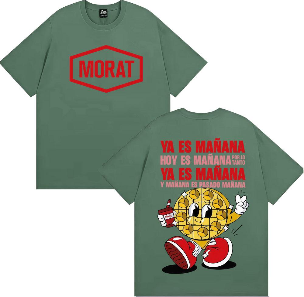 Band Morat Ya Es Manana Hoy Es Manana Merch T Shirt Men Women Aesthetic Cartoon Short Sleeve Tshirts Summer Tops ONeck Tshirt 3XL
Band Morat Ya Es Manana Hoy Es Manana Merch T Shirt Men Women Aesthetic Cartoon Short Sleeve Tshirts Summer Tops ONeck Tshirt 3XL