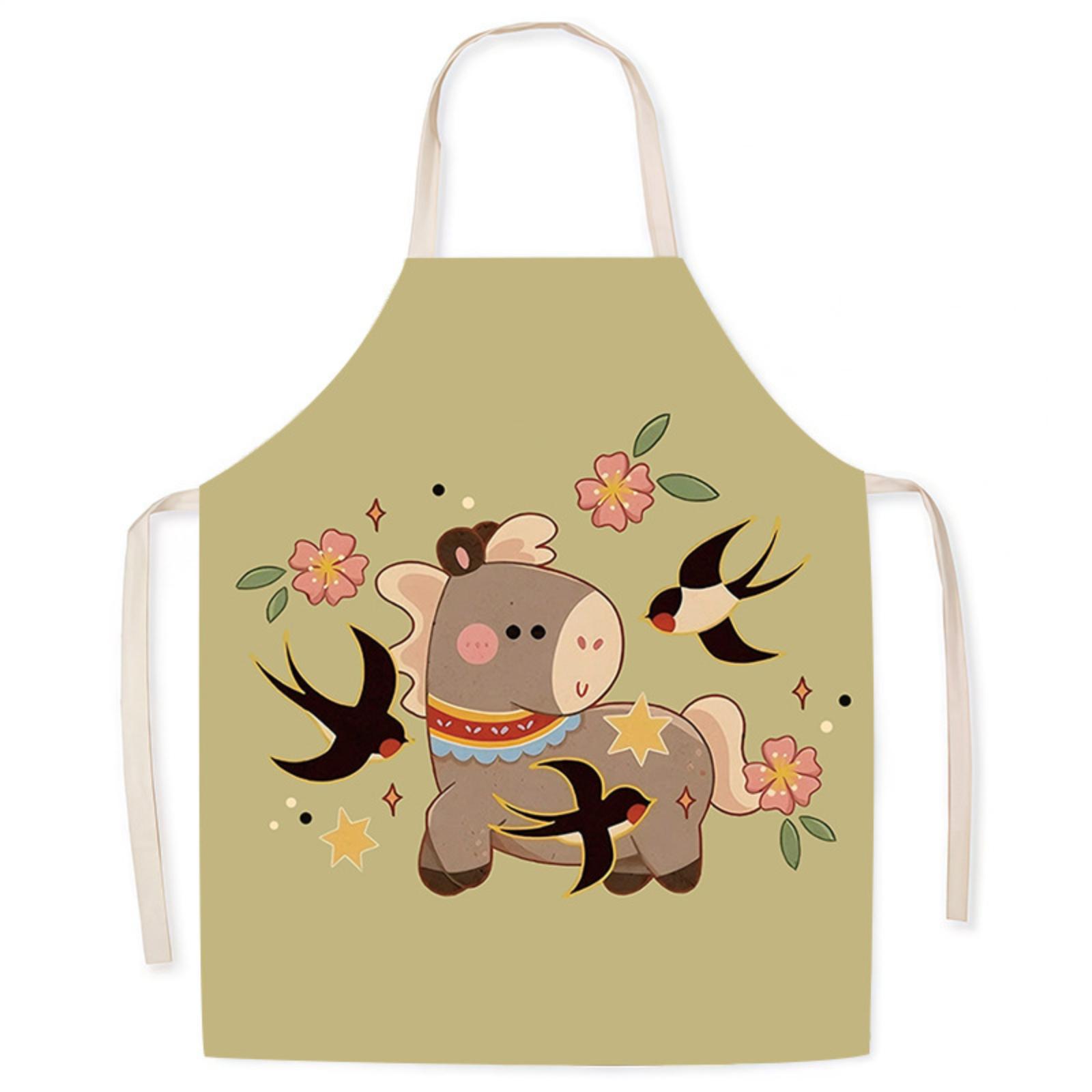 Year Of Horse Fabric Apron Kitchen Stain Protector One Size
Year Of Horse Fabric Apron Kitchen Stain Protector One Size