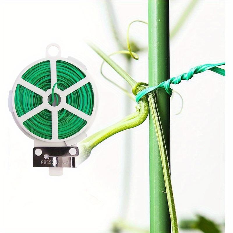 328ft Twist Tie for Outdoor Plants Green Cable Ties with Cutter Garden Plant Ties Plant Support Ties for Climbing Plants Tomatoe
328ft Twist Tie for Outdoor Plants Green Cable Ties with Cutter Garden Plant Ties Plant Support Ties for Climbing Plants Tomatoe