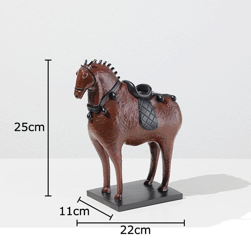 Creative Tang Dynasty War Horse Creative Ornaments Desk Decoration Abstract Handicrafts Horse Sculpture Room Aesthetic Decor
Creative Tang Dynasty War Horse Creative Ornaments Desk Decoration Abstract Handicrafts Horse Sculpture Room Aesthetic Decor
