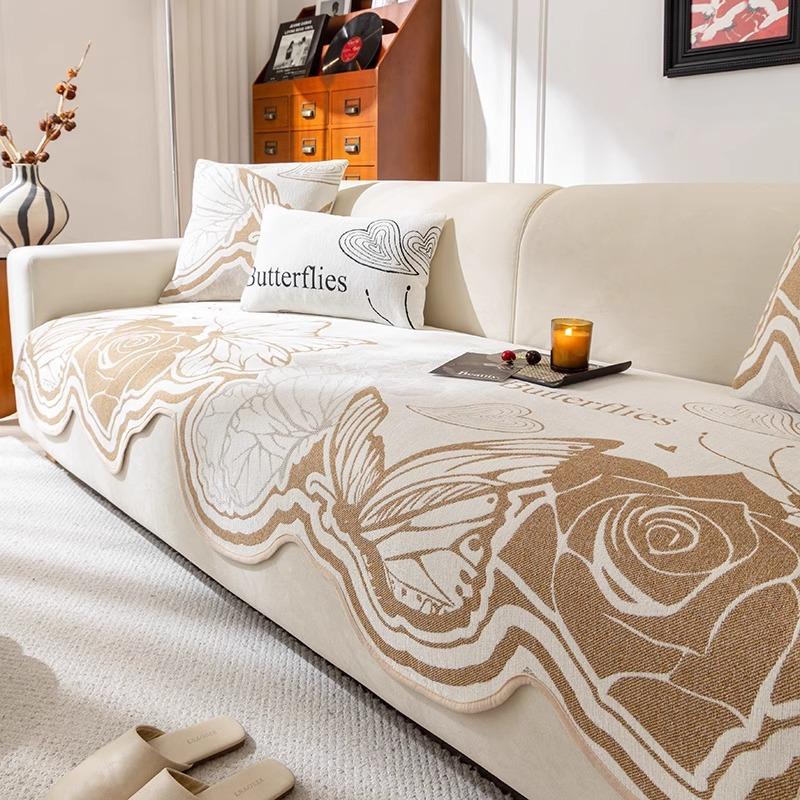Special-shaped sofa cushion universal in all seasons 2025 new sofa seat cushion fixed non-slip straight chenille sofa cover 30 * 50Cm pillow cover
Special-shaped sofa cushion universal in all seasons 2025 new sofa seat cushion fixed non-slip straight chenille sofa cover 30 * 50Cm pillow cover