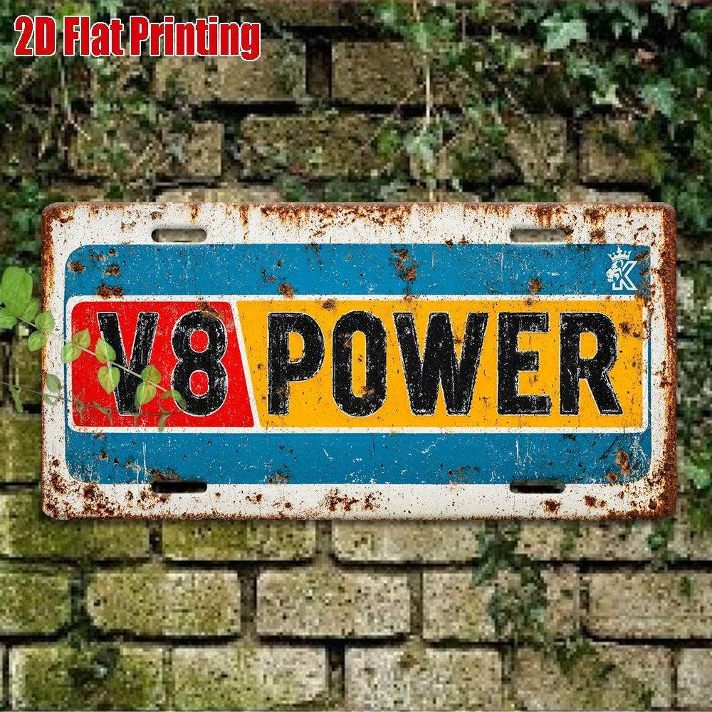 D Flat pc Vintage Metal Sign for Decorative Use OnlyDecorative Signs And Plaques V Powered Aluminum SignMuscle Car Decor 15x30cm(5.9x7.8inch)
D Flat pc Vintage Metal Sign for Decorative Use OnlyDecorative Signs And Plaques V Powered Aluminum SignMuscle Car Decor 15x30cm(5.9x7.8inch)