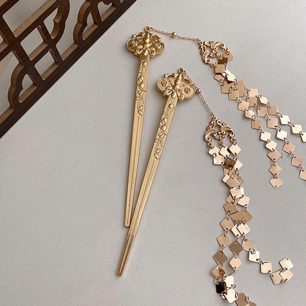 Ornaments Gift Hairstyle Design Tool Women Hair Accessories Tassel Hair Stick Han Clothes Hairpin золотий
Ornaments Gift Hairstyle Design Tool Women Hair Accessories Tassel Hair Stick Han Clothes Hairpin золотий