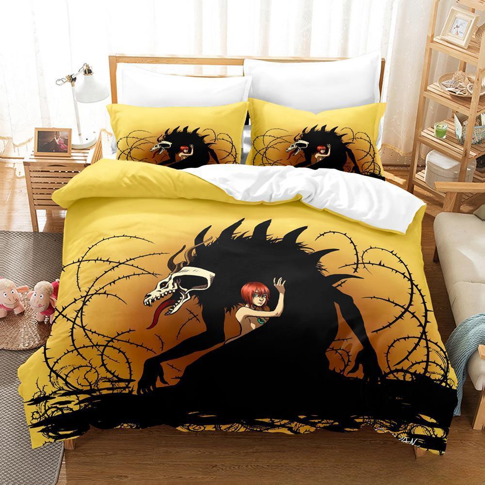 3d Print Anime The Ancient Magus Bride Bedding Set Single Twin Full Queen King Size Bed Set Adult Kid Bedroom Duvet cover Sets EU Twin 135x200cm
3d Print Anime The Ancient Magus Bride Bedding Set Single Twin Full Queen King Size Bed Set Adult Kid Bedroom Duvet cover Sets EU Twin 135x200cm