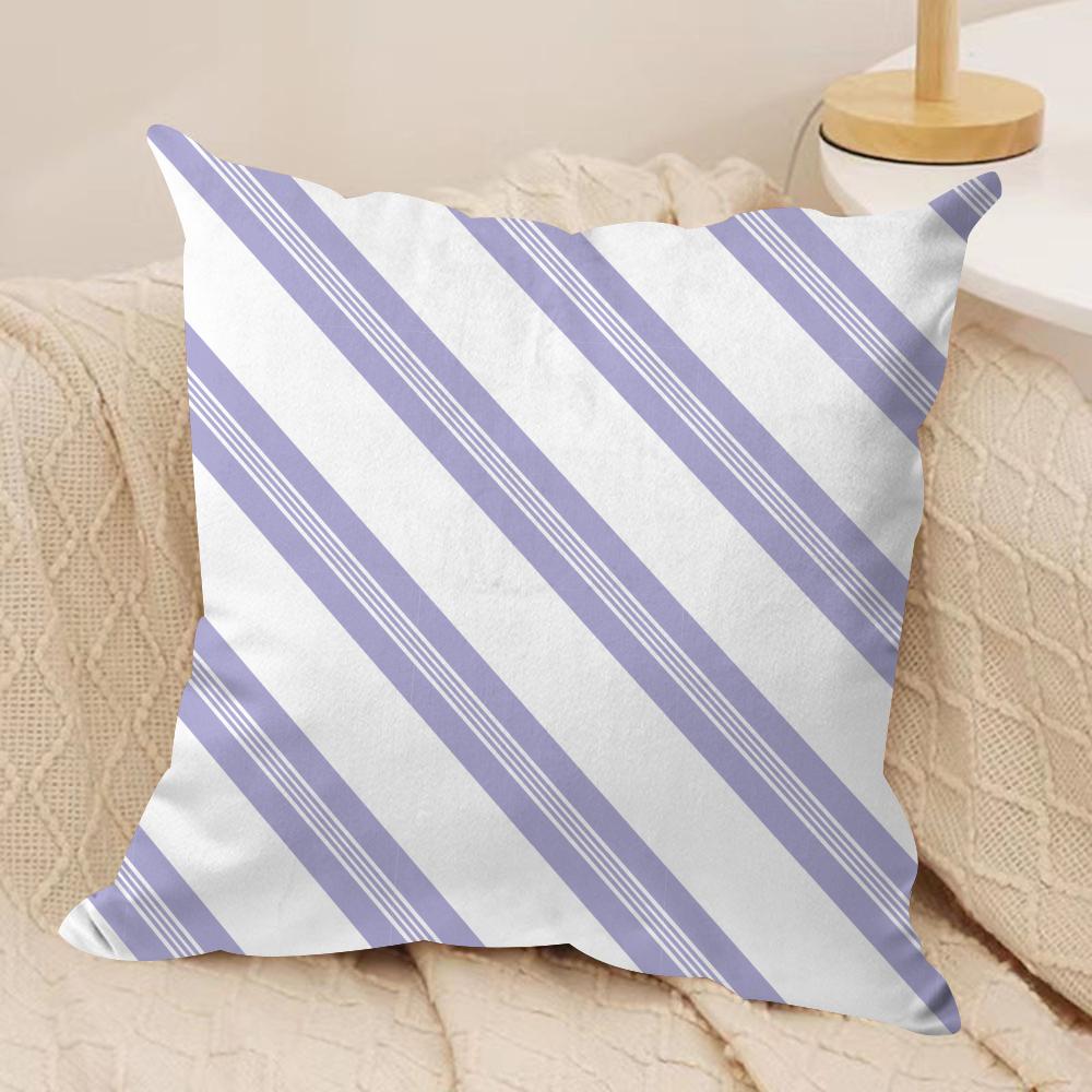 Simple purple plaid print Cushion Cover Soft Plush Fabric DoubleSided Printed Cushion Covers for All Seasons Home Decor 30x30cm
Simple purple plaid print Cushion Cover Soft Plush Fabric DoubleSided Printed Cushion Covers for All Seasons Home Decor 30x30cm