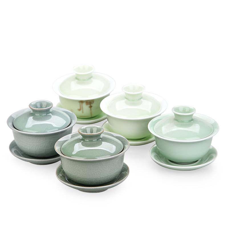 Китайская ручная роспись Gaiwan, Dehua, высококачественный белый фарфоровый чайный набор для путешествий, красивый и легкий чайник
Китайская ручная роспись Gaiwan, Dehua, высококачественный белый фарфоровый чайный набор для путешествий, красивый и легкий чайник