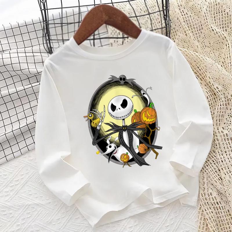 Halloween Jack Skellington Pumpkin King Printed Cartoon Children s T-Shirt Long Sleeve Autumn Boys and Girls Clothing for Kids 160
Halloween Jack Skellington Pumpkin King Printed Cartoon Children s T-Shirt Long Sleeve Autumn Boys and Girls Clothing for Kids 160