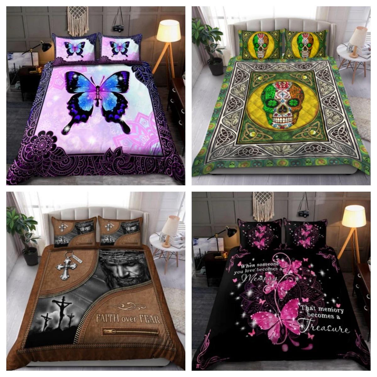 Duvet Cover Set Tmarc Tee Irish Skull Saint Patrick Day Bedding Cover Home Textiles Single 135x200cm
Duvet Cover Set Tmarc Tee Irish Skull Saint Patrick Day Bedding Cover Home Textiles Single 135x200cm