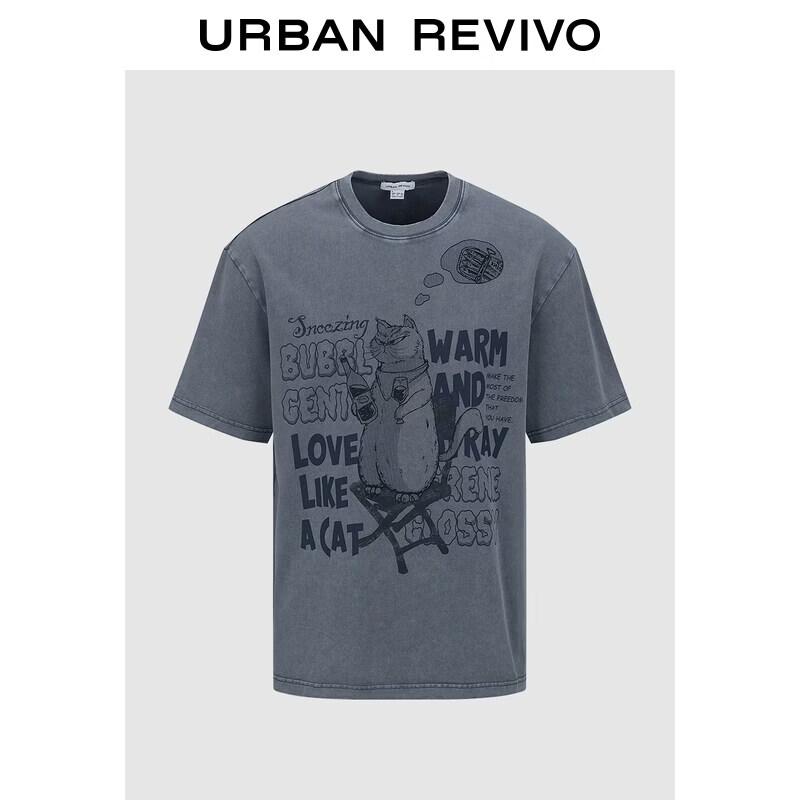 UR2026 Men s Graphic Tee with Pet Print M
UR2026 Men s Graphic Tee with Pet Print M