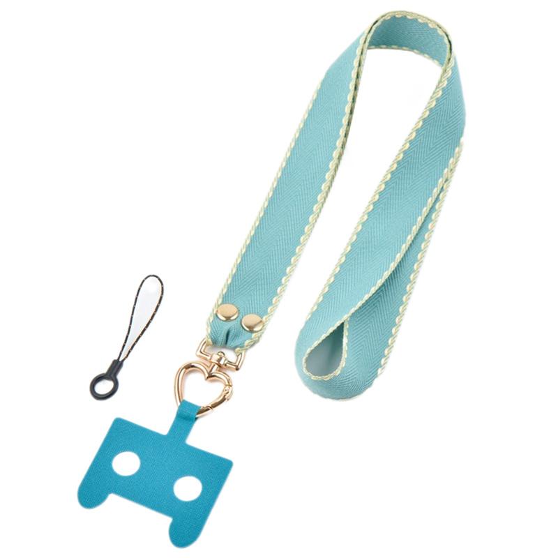 Polyester Anti-drop Cell Phone Neck Strap with Connection Sheet and Small Rope Green
Polyester Anti-drop Cell Phone Neck Strap with Connection Sheet and Small Rope Green