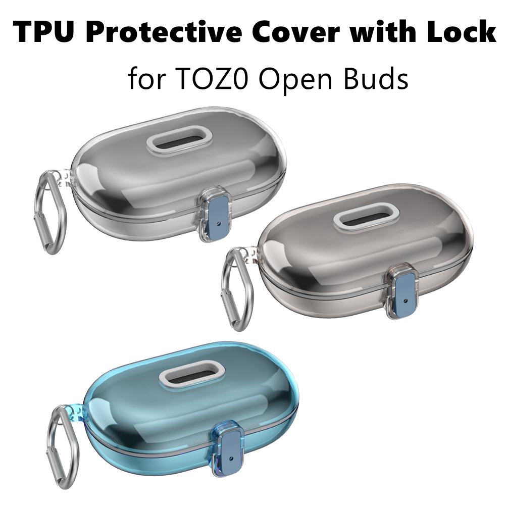 Security Lock Earphone Case Transparent Earphone Protective Cover for TOZ0 Open Buds Travel
Security Lock Earphone Case Transparent Earphone Protective Cover for TOZ0 Open Buds Travel