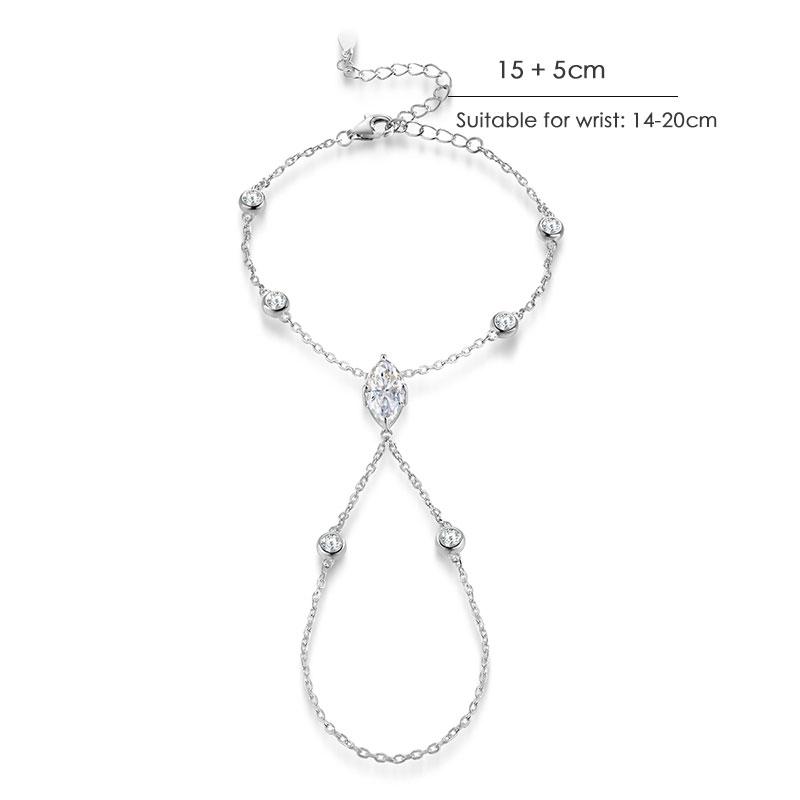 KNOBSPIN D VVS1 Moissanite Finger Bracelets for Women Bohemia Rhombus Marquise Cut Bracelet Hand Jewelry s925 Silver Thin Chain All moissanite біле золото кольору
KNOBSPIN D VVS1 Moissanite Finger Bracelets for Women Bohemia Rhombus Marquise Cut Bracelet Hand Jewelry s925 Silver Thin Chain All moissanite біле золото кольору