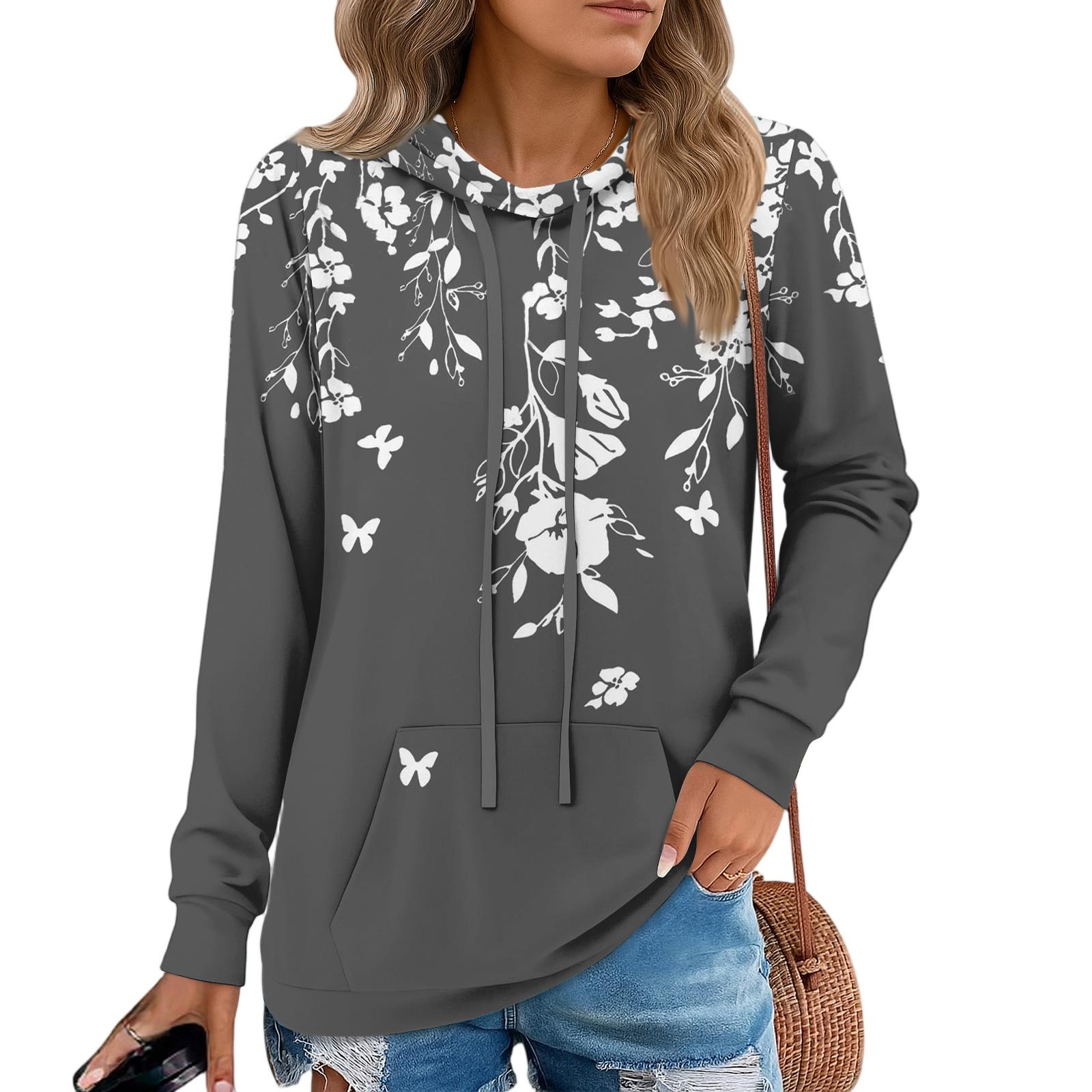 Womens Pullover Hoodies Teen Girls Fashion Hooded Sweatshirt Womans Fall Tunic Top XL
Womens Pullover Hoodies Teen Girls Fashion Hooded Sweatshirt Womans Fall Tunic Top XL