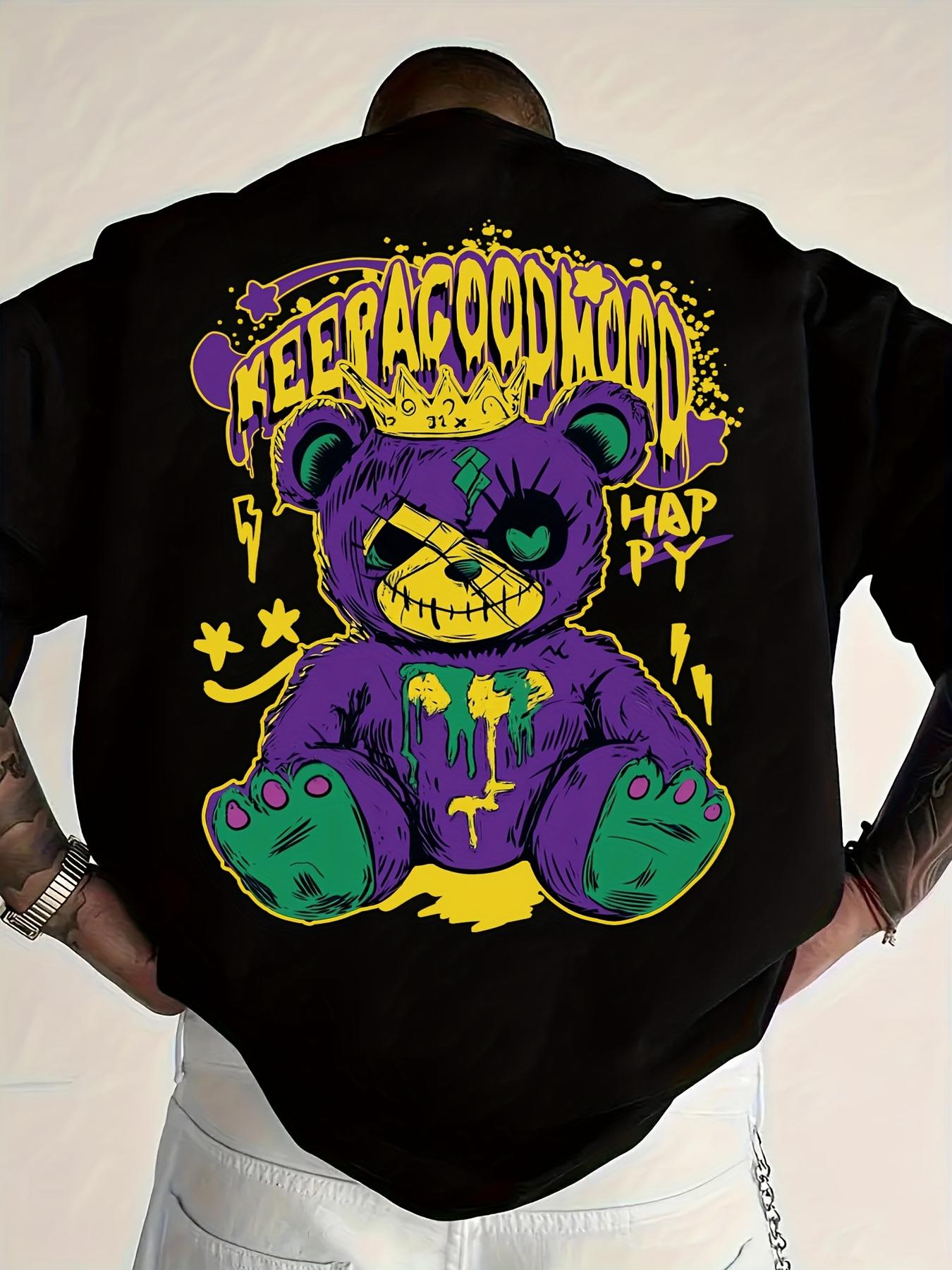 Bear Crown Men Cotton TShirt Streetwear Hip Hop Casual Trendy Style - Men s Summer Cotton Graphic Tee 5XL різнокольоровий
Bear Crown Men Cotton TShirt Streetwear Hip Hop Casual Trendy Style - Men s Summer Cotton Graphic Tee 5XL різнокольоровий