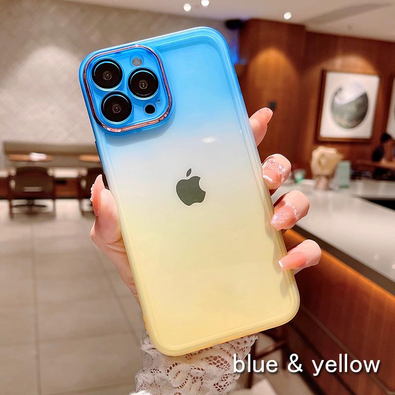 Gradient Color Phone Cases For IPhone 16 15 14 Pro Max 13 12 11 Xs Xr 7 8 Plus Comes with Lens Film Back Covers For iPhone 14
Gradient Color Phone Cases For IPhone 16 15 14 Pro Max 13 12 11 Xs Xr 7 8 Plus Comes with Lens Film Back Covers For iPhone 14