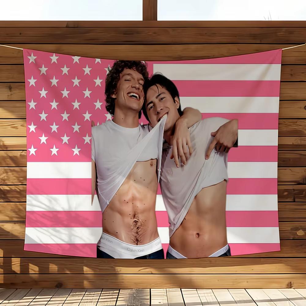 Popular TV Heating Competition Shane and Ilya Flag Party Club Tapestry Outdoor Interior Wall Art Decoration Banner Fan Gifts 74x94cm(29x37in)
Popular TV Heating Competition Shane and Ilya Flag Party Club Tapestry Outdoor Interior Wall Art Decoration Banner Fan Gifts 74x94cm(29x37in)