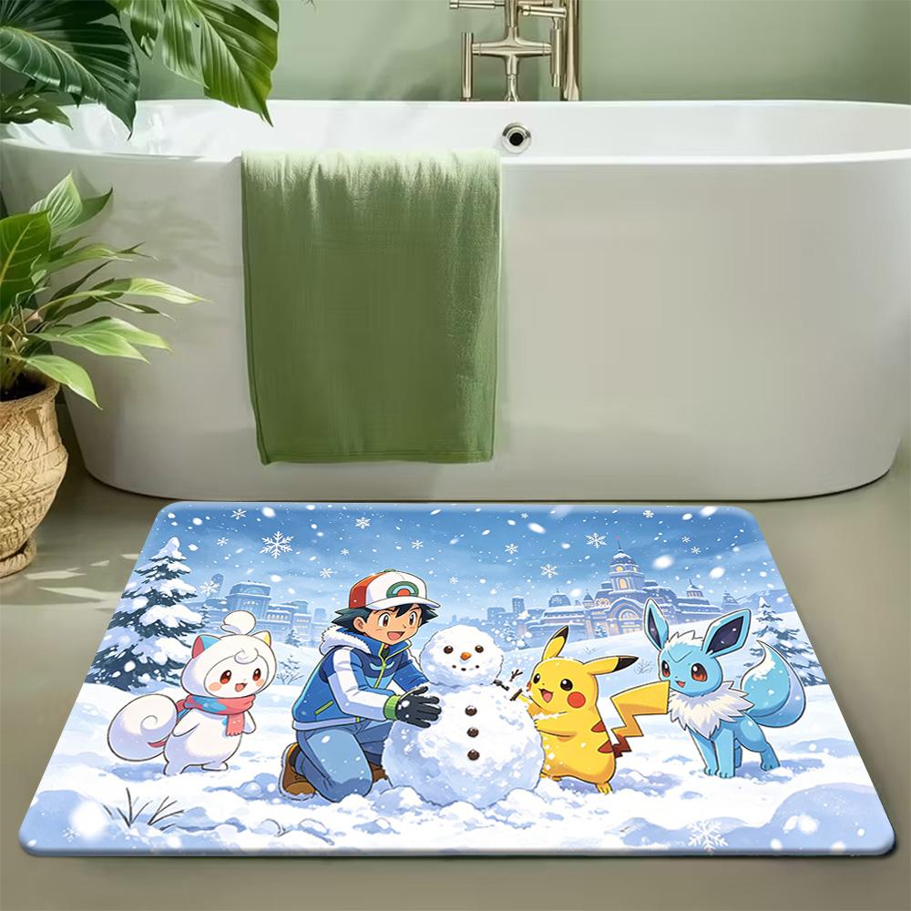 Pokemon Articuno Snowy Night Print Non-Slip Doormat, Absorbent Soft Floor Mat for Home Decor 40cm x 60cm
Pokemon Articuno Snowy Night Print Non-Slip Doormat, Absorbent Soft Floor Mat for Home Decor 40cm x 60cm