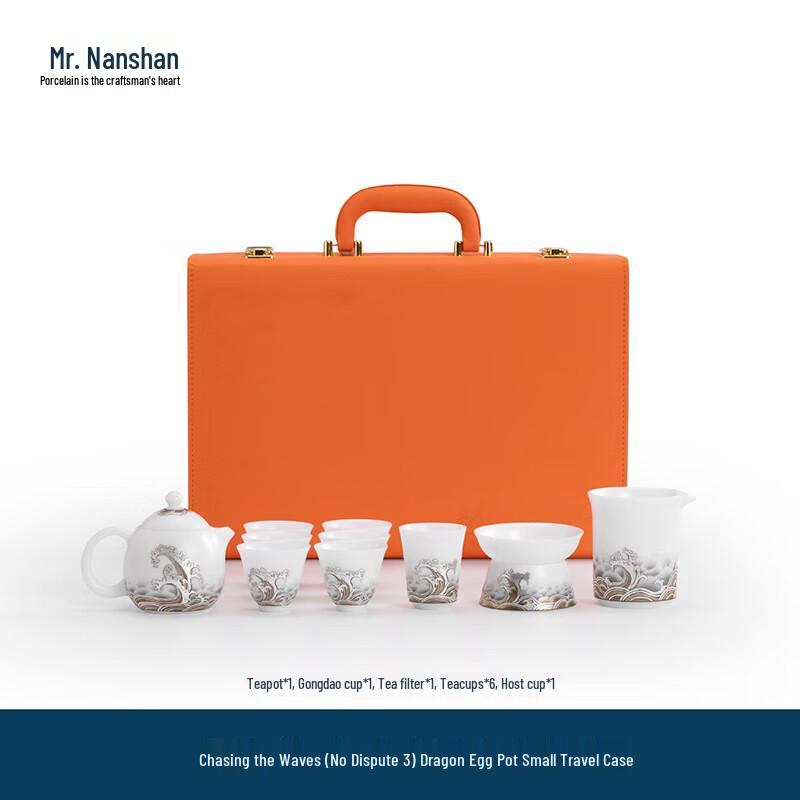 Nanshan Xiansheng Kung Fu Tea Set with Ice-Jade Lid Bowl
Nanshan Xiansheng Kung Fu Tea Set with Ice-Jade Lid Bowl