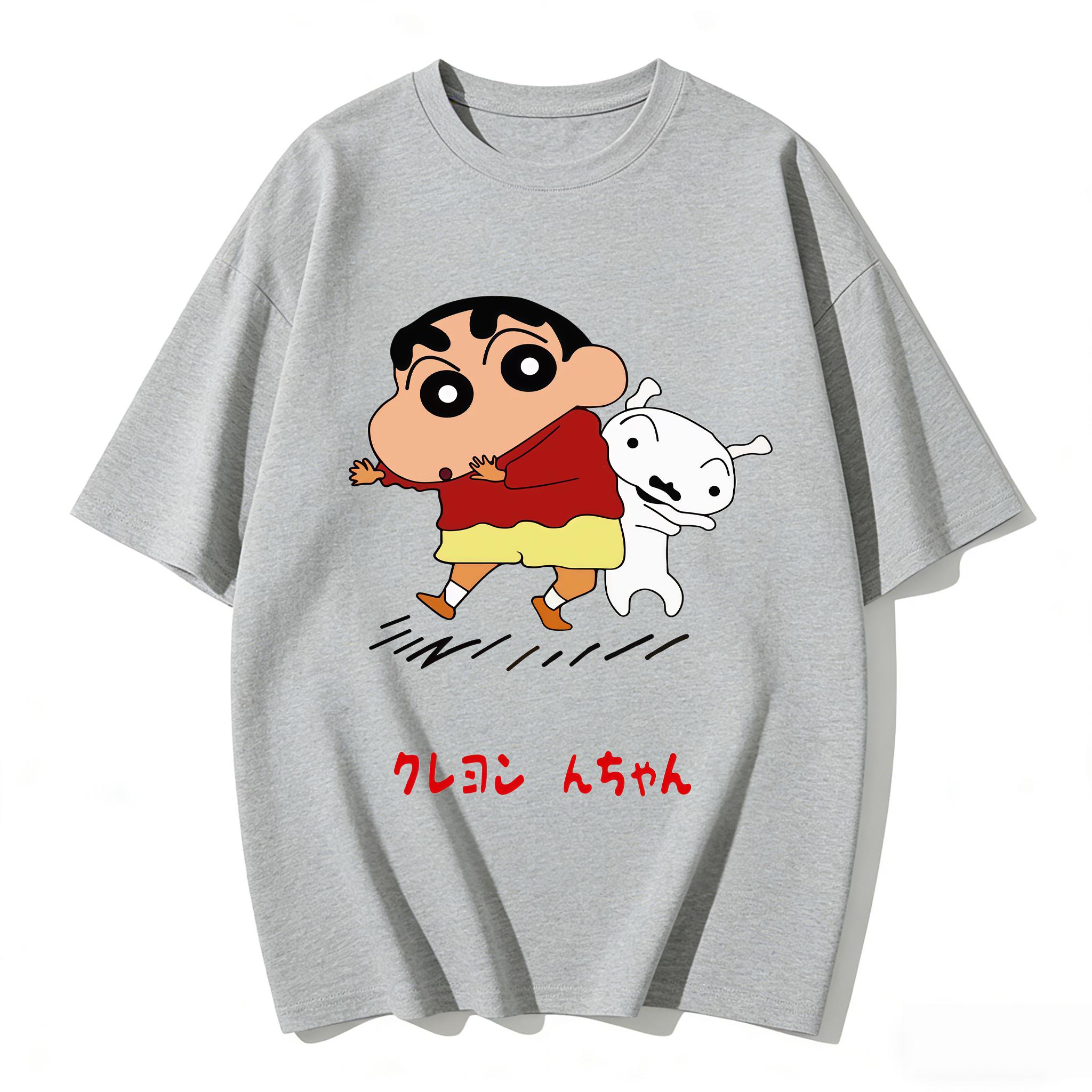 2026 Trendy Anime Crayon Shinchan Graphic Couple Tshirts Streetwear Family Matching Parentchild Clothing for Unisex Women Kids S
2026 Trendy Anime Crayon Shinchan Graphic Couple Tshirts Streetwear Family Matching Parentchild Clothing for Unisex Women Kids S