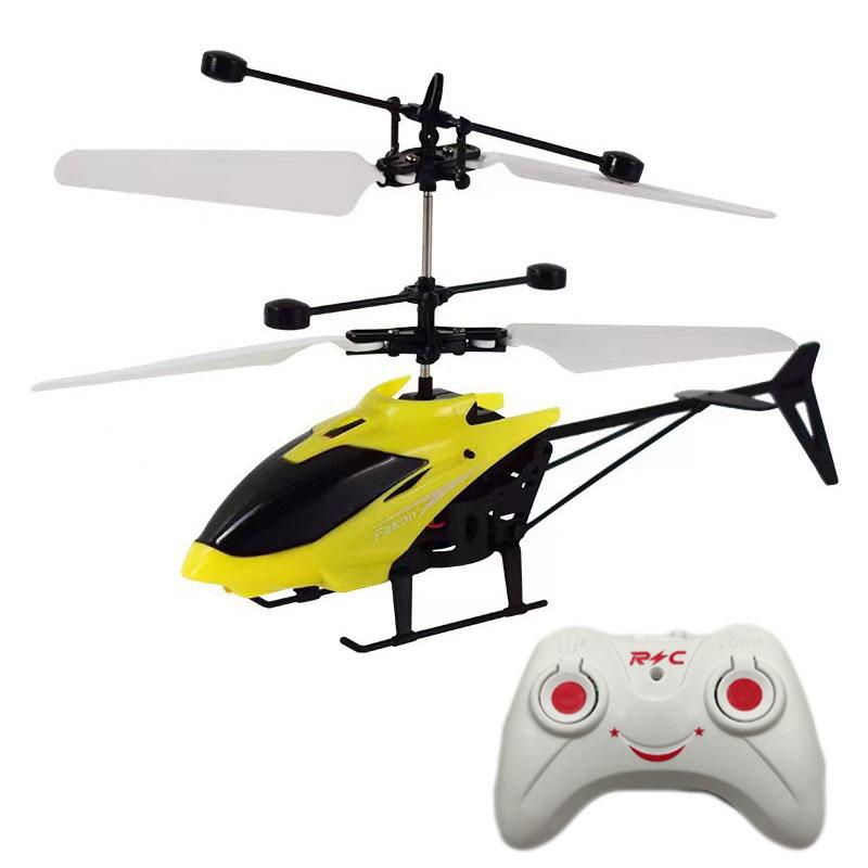 Rechargeable Mini RC Drone Remote Safe Fall-resistant RC Helicopters Drone Children Toys with Different Patterns yellow-with RC
Rechargeable Mini RC Drone Remote Safe Fall-resistant RC Helicopters Drone Children Toys with Different Patterns yellow-with RC