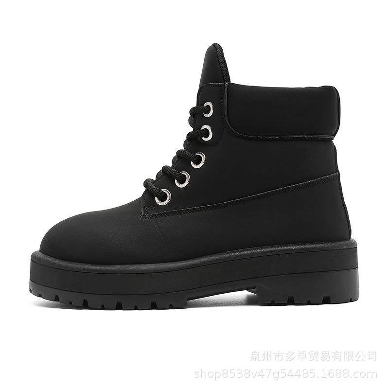 New lightweight soft sole non-slip and wear-resistant cushioning casual little white boots outdoor high street Martin boots 39 чёрный
New lightweight soft sole non-slip and wear-resistant cushioning casual little white boots outdoor high street Martin boots 39 чёрный