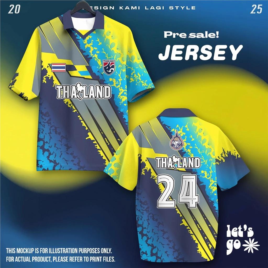 THAILAND Football Soccer Polo Vintage Shirt National Flag Elephant Logo Badge Unisex Men Women JERSEY Print Quick Dry Short Sleeve Uniform 5XL
THAILAND Football Soccer Polo Vintage Shirt National Flag Elephant Logo Badge Unisex Men Women JERSEY Print Quick Dry Short Sleeve Uniform 5XL